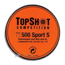 Šoviniai TopShot Sport-S LG 4,5mm (500vnt.)