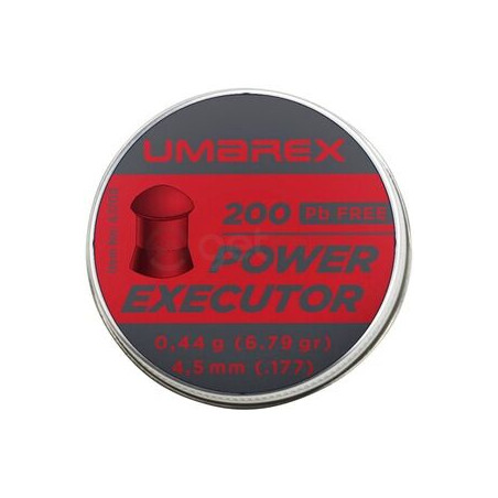 Šoviniai Umarex Power Executor 4,5mm (200vnt.)